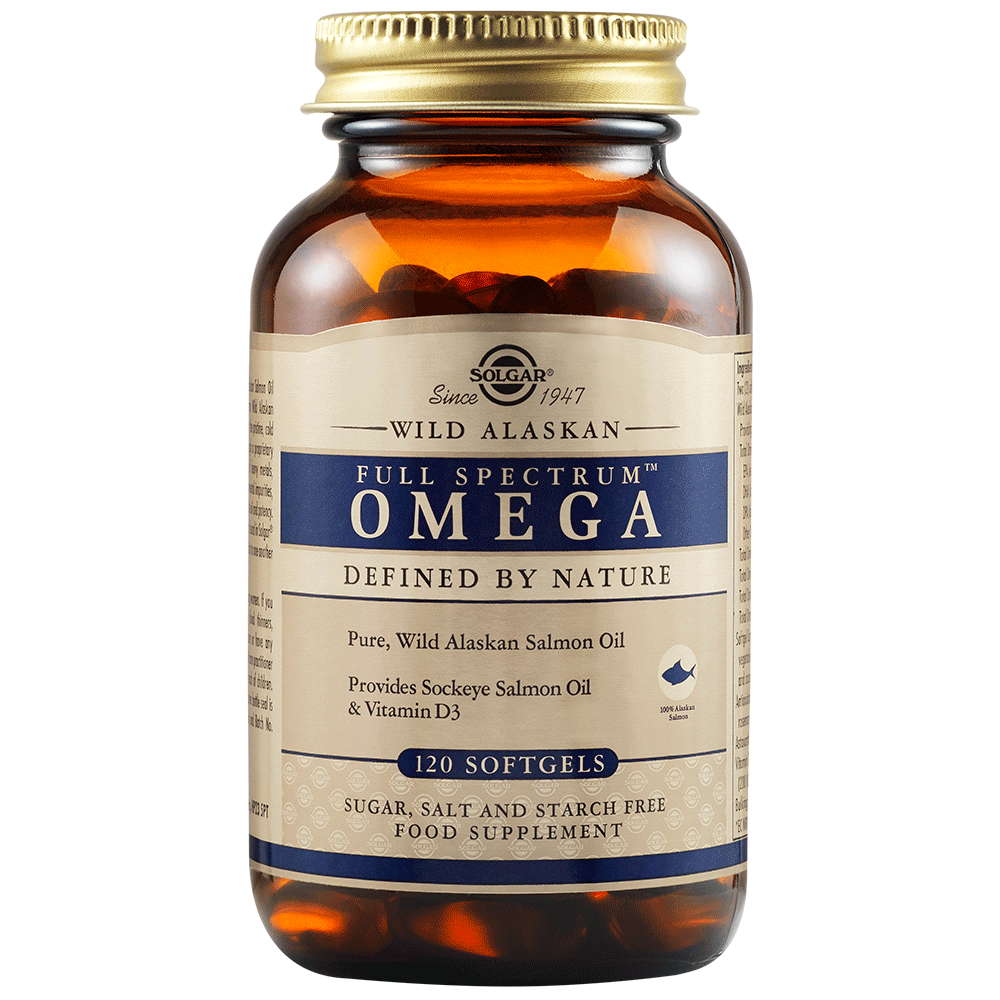 Solgar Wild Alaskan Full Spectrum Omega 120softgels