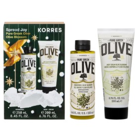 Korres Pure Greek Olive Blossom Σετ Αφρόλουτρο + Κρέμα Σώματος Promo Pack