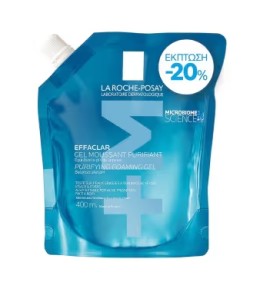 La Roche Posay Effaclar Gel Moussant Refill 400ml -20%