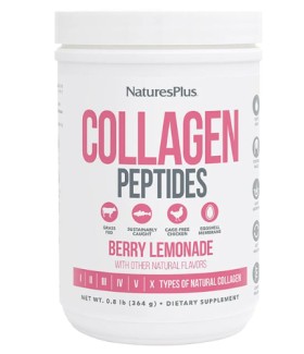 Natures Plus Collagen Peptides Berry Lemonade Σκόνη 364g