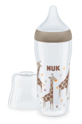 NUK Perfect Match Μπιμπερό 6+ 360ml  Καμιλοπάρδαλη