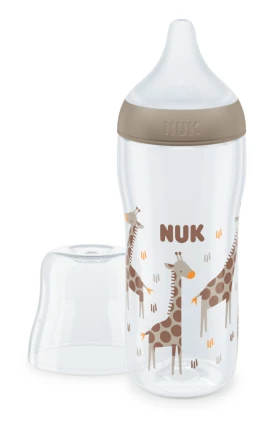 NUK Perfect Match Μπιμπερό 6+ 360ml  Καμιλοπάρδαλη