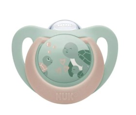 NUK First Choice Πιπίλα Σιλικόνης 18-36m Πράσινο