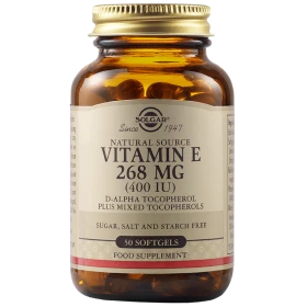 Solgar Vitamin E 400iu 50softgels