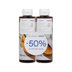 Korres Αφρόλουτρο Γκρέιπφρουτ 2x250ml -50% στο 2ο Προϊόν