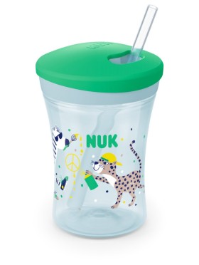 NUK Action Cup Πράσινο 230ml 12m+