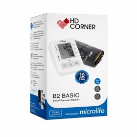 Microlife Πιεσόμετρο Μπράτσου HD Corner B2 Basic