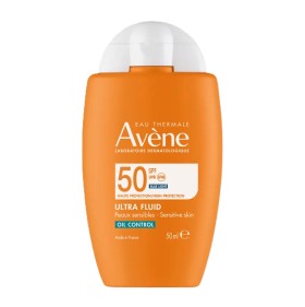 Avene Ultra Fluid Oil Control SPF50 Αντηλιακή Προσώπου για Λιπαρό-Ευαίσθητο Δέρμα 50ml