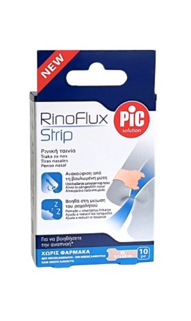 Pic Rinoflux Strip Ρινικές Ταινίες XL 10τμχ
