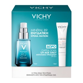 Vichy Mineral 89 Eye Cream 15ml Promo Pack