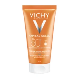 Vichy Capital Soleil Velvet Αντηλιακό Προσώπου για Βελούδινη Επιδερμίδα SPF50+ 50ml