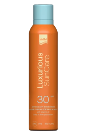 Intermed Luxurious Sun Care Invisible Spray Antioxidant Sunscreen SPF30 200ml
