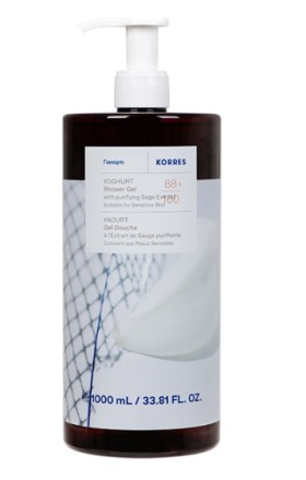 Korres Αφρόλουτρο Γιαούρτι 1L