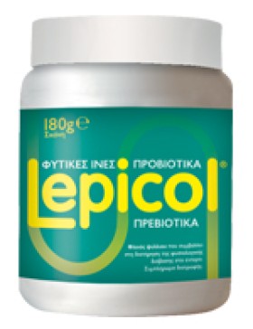 Lepicol Συμπλήρωμα Διατροφής με Φυτικές Ίνες 180gr