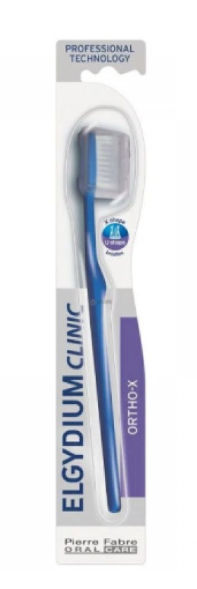 Elgydium Clinic Ortho-X Οδοντόβουρτσα Μπλέ