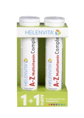 Helenvita Α-Ζ Multivitamin Complex 20tabs Αναβράζουσες 1+1