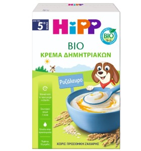 Hipp Βρεφική Κρέμα Ρυζάλευρο από τον 5ο μήνα 200gr