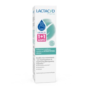 Lactacyd Pharma Antibacterial Καθαριστικό με Αντιβακτηριακές Ιδιότητες 250ml 1+1 Δώρο