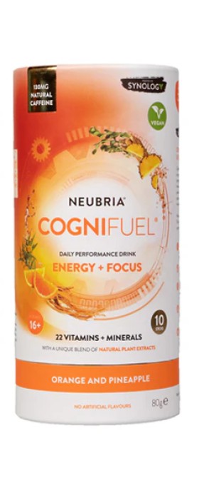 Neubria Cognifuel Energy+Focus Orange&Pineapple 80g