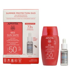 Apivita Bee Sun Safe Dry Touch Fluid SPF50 Λεπτόρρευστη Κρέμα Προσώπου 50ml Promo Pack