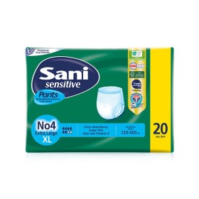Sani Sensitive Εσώρουχο Ακράτειας No4 XLarge 20τμχ