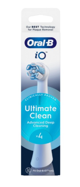 Oral-B Ανταλλακτικές Κεφαλές iO Ultimate Clean White 1x4