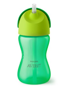 Philips Avent Παγουρίνο με Καλαμάκι 12m+ 300ml Πράσινο
