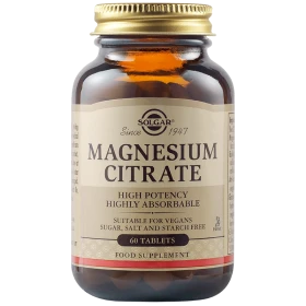 Solgar Magnesium Citrate 200mg 60tabs
