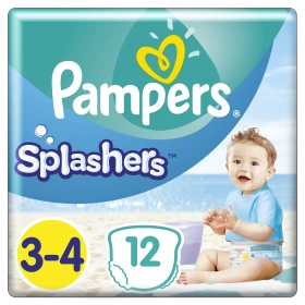 Pampers Splashers Πάνες No3-4 (6-11kg) 12τμχ
