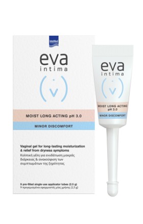 Intermed Eva Intima Moist Long Acting Gel PH3 9τμχ