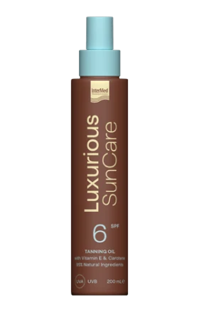 Intermed Luxurious Sun Care Tanning Oil SPF6 200ml