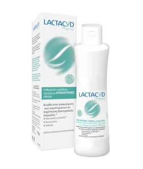 Lactacyd Pharma Antibacterial Καθαριστικό με Αντιβακτηριακές Ιδιότητες 250ml