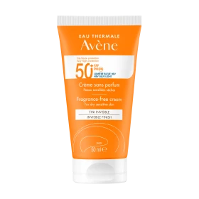 Avene Soins Solaire Αντηλιακή Κρέμα Προσώπου SPF50+ χωρίς Άρωμα για το Ξηρό και Πολύ Ξηρό Δέρμα 50ml