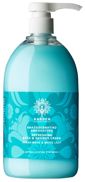 Garden Αφρόλουτρο Ocean Wave & White Lilly 1L