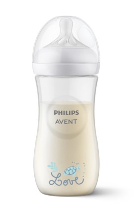 Philips Avent Natural Response Μπιμπερό Πλαστικό 6+m 330ml Love