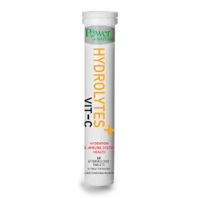 Power Health Hydrolytes + Vit C 20 Αναβράζουσες Ταμπλέτες
