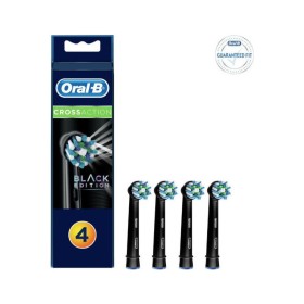 Oral-B CrossAction Black Edition Ανταλλακτικές Κεφαλές Οδοντόβουρτσας 4τμχ