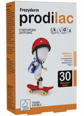 Frezyderm Prodilac Kids Συμπλήρωμα Διατροφής για την Εντερική χλωρίδα 30tab