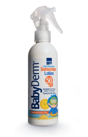Intermed Babyderm Sunscreen Lotion για Πρόσωπο&Σώμα SPF50 200ml