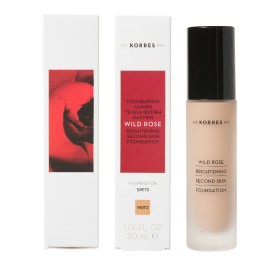 Korres Άγριο Τριαντάφυλλο Foundation Λάψης SPF15 WRF2 30ml