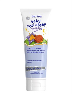 Frezyderm Baby Coli Sleep Massage Gel Γέλη Ανακούφισης Βρεφικής Κοιλιακής Περιοχής 100ml