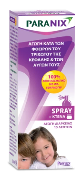 Paranix Spray Αγωγή κατά των Φθειρών 100ml
