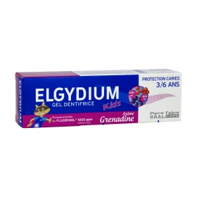 Elgydium Kids Red Berries Toothpaste Οδοντόκρεμα για Παιδιά Ηλικίας 3-6 Ετών 50ml