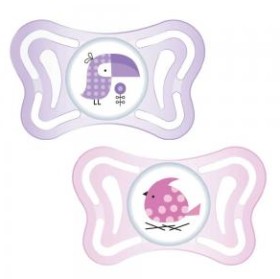 Chicco Physio Forma Light Πιπίλα Σιλικόνης 2-6m Ροζ-Μωβ