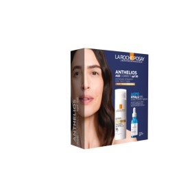 La Roche Posay Αnthelios Age Correct SPF50 Αντηλιακή Κρέμα ενάντια της Φωτογήρανσης & Δώρο Hyalu B5 Serum