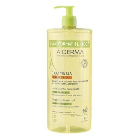 A-Derma Exomega Control Emollient Shower Oil Μαλακτικό Έλαιο Καθαρισμού 1L