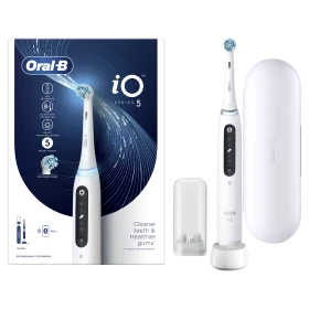 Oral-B iO Series 5 Magnetic White Ηλεκτρική Οδοντόβουρτσα 1τμχ