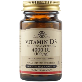 Solgar Vitamin D3 4000iu 60caps