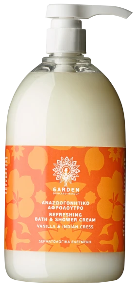 Garden Αφρόλουτρο Vanilla & Indian Cress 1L