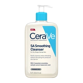 Cerave SA Smoothing Cleanser Gel  Καθαρισμού που Απολεπίζει 473ml